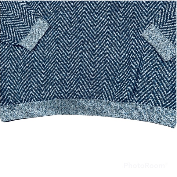 Ted Baker Herringbone Men’s Uncle Knitted Crewneck Sweater Size 5 ~ L (US) - Picture 6 of 10